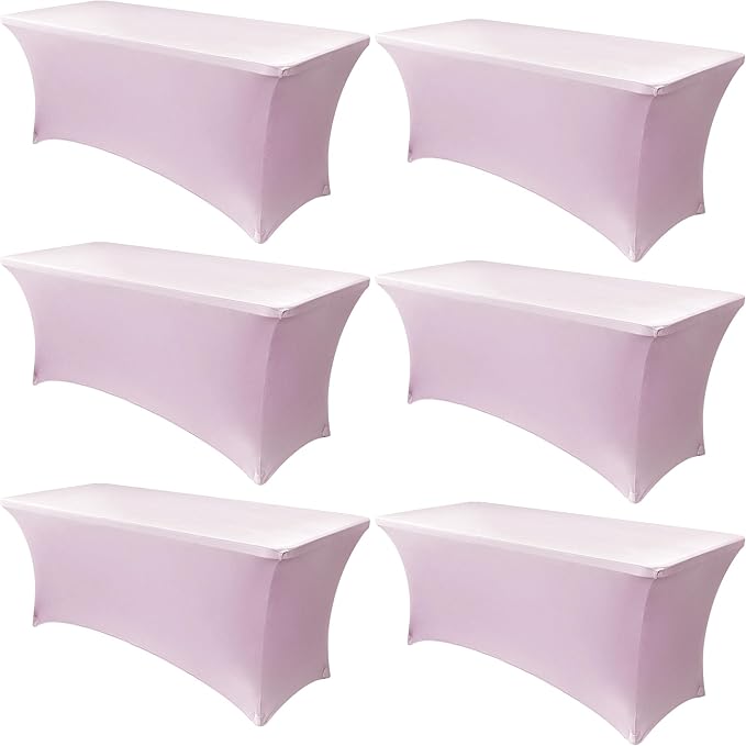 Obstal 6 Pack Stretch Table Covers by Obstal