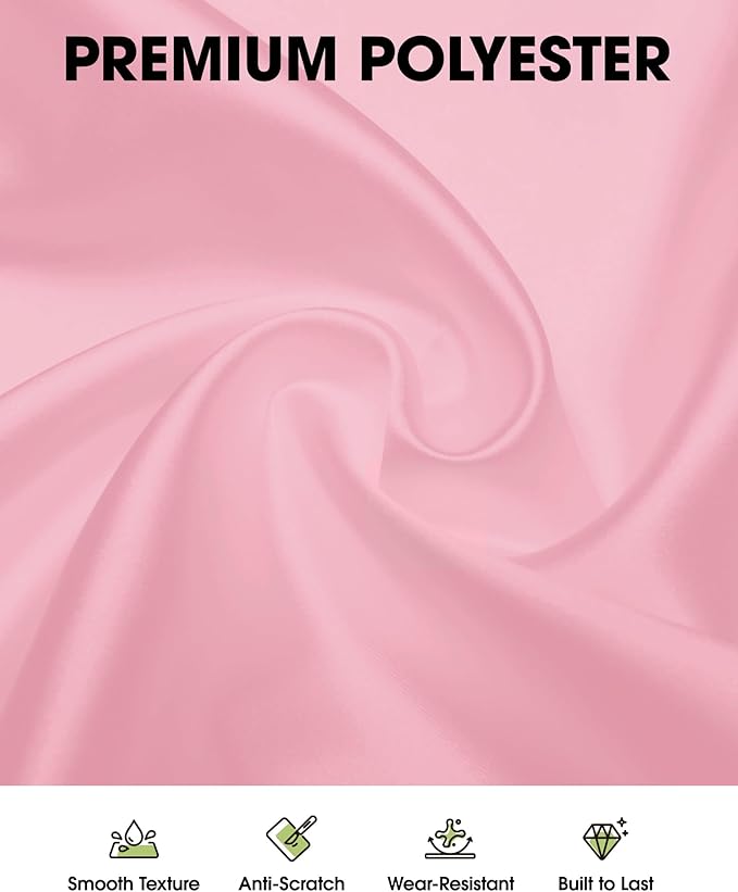 Pureegg Rectangle Table Cloth 60" x 84" – 8 Packs, Durable Polyester Tablecloth - Image 2