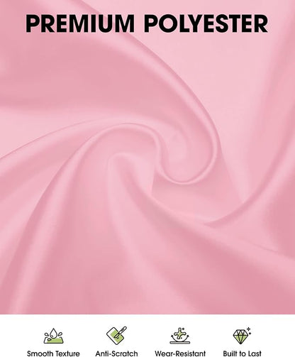 Pureegg Rectangle Table Cloth 60" x 84" – 8 Packs, Durable Polyester Tablecloth - Image 2