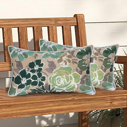 Magpie Fabrics Set of 2 Lumbar Throw Pillow - Image 3