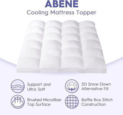 ABENE Queen Size Mattress Topper - Image 2