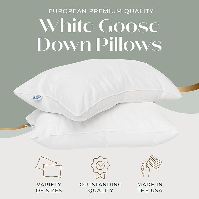 King Size Pillow, European Goose Down 800FP - Image 2