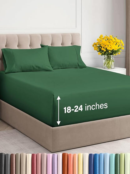 Extra Deep Twin Sheet Set by CGKUnlimited