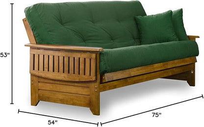 Nirvana Futons Brentwood Tray Arm Futon Sofabed Set - Image 3