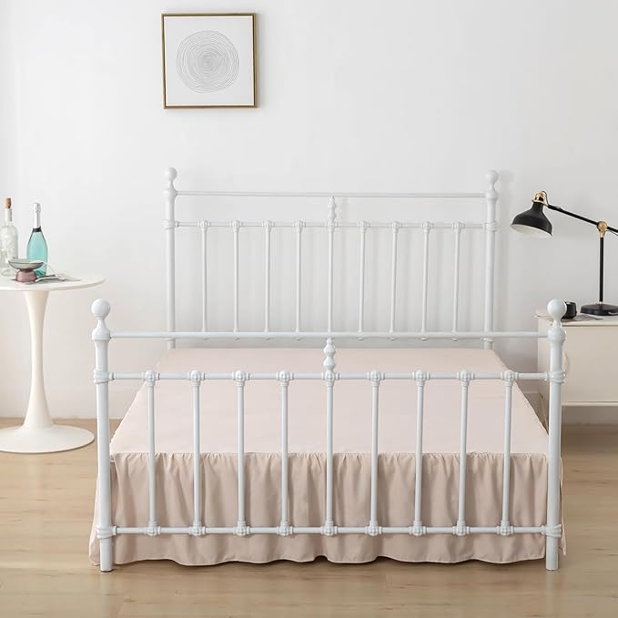 Bed Skirt Queen Size Ruffled Bed Skirt - Image 3