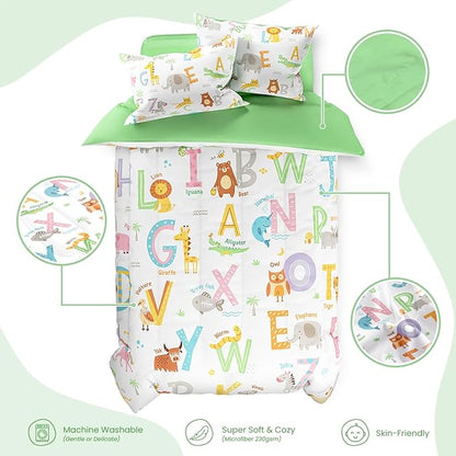 SANDJEST Alphabet Duvet Cover Sets Full Size - Image 3