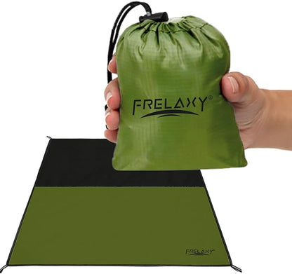 Frelaxy Pocket Picnic Blanket, Waterproof Sandproof Beach Mat, Compact Camping by Frelaxy