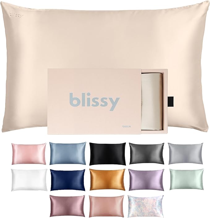 Blissy Silk Pillowcase by Blissy