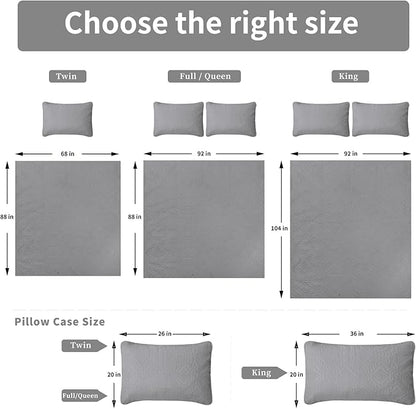 Easy-Going King Size Reversible Quilt Set - Image 7