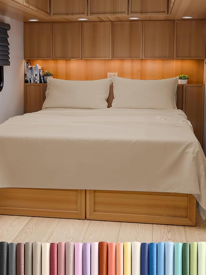 RV Short Queen Sheet Set 60 X 75 by CGKUnlimited