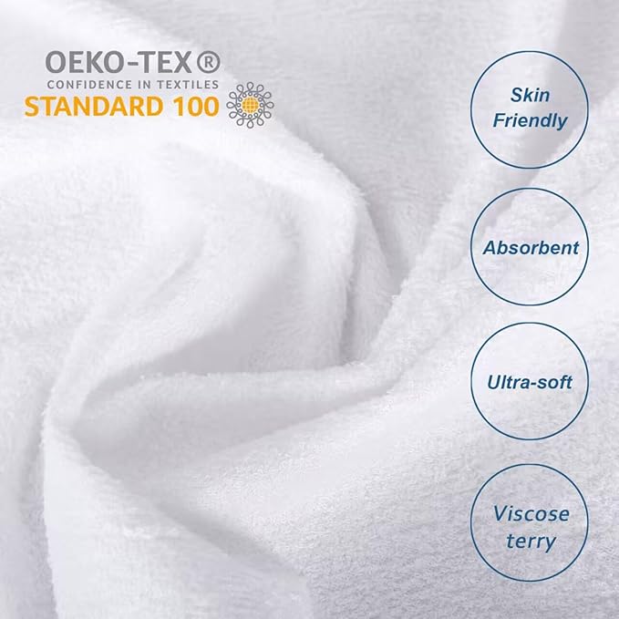 Full Size Mattress Protector Waterproof, Smooth Top Mattress Protector - Image 2