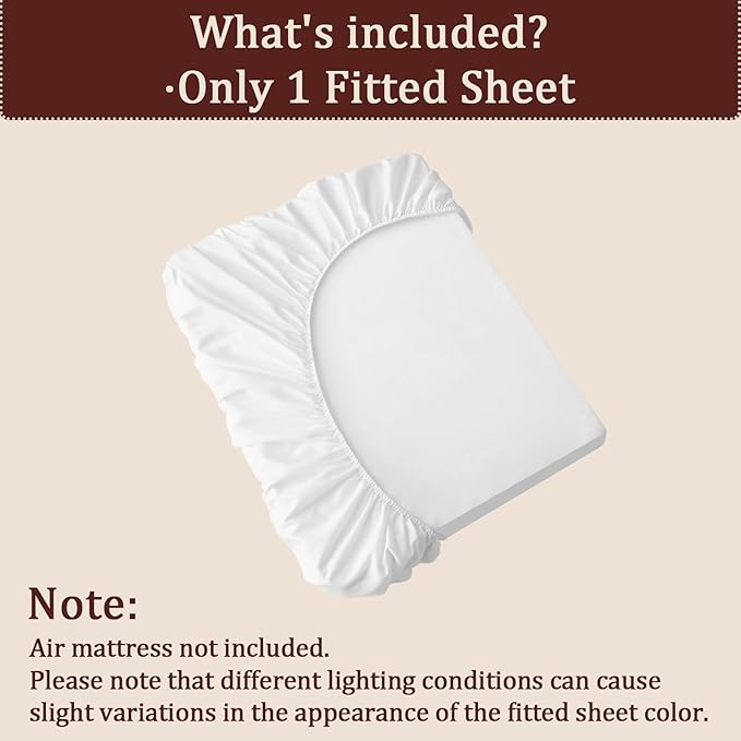Fitted Sheet for Full Size Air Matress, - Image 6