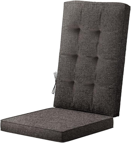 46x18 Outdoor High Back Chair Cushions | Waterproof & UV-Resistant Patio by DHYGOTFUR