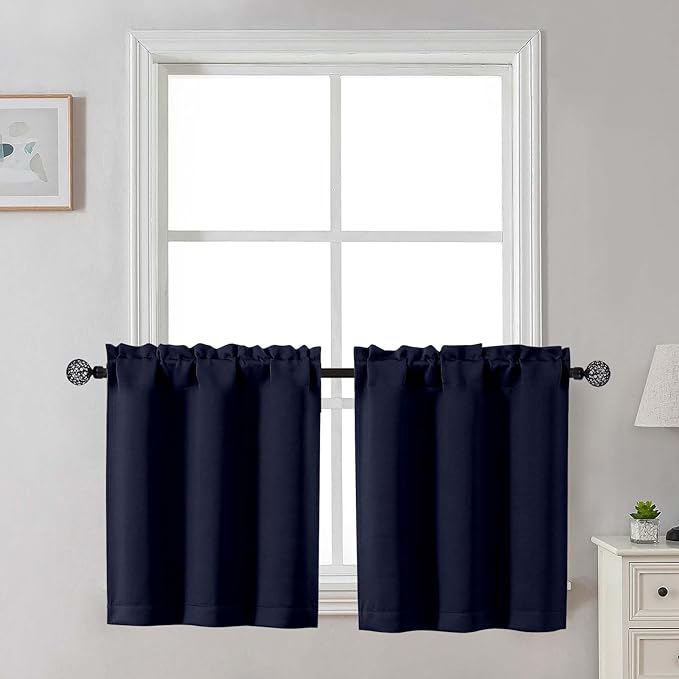 Gwine 24 Inch Long Tier Curtains by Gwine