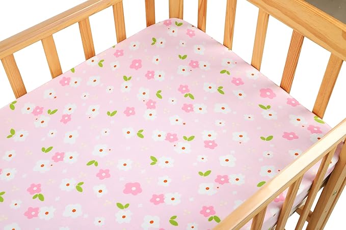 Onacosht Pack n Play Playard Fitted Sheets 2 Pack Set - Image 8