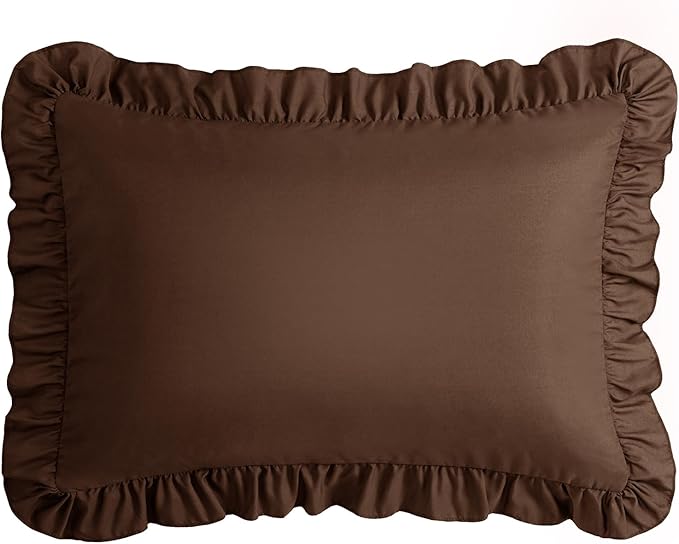 KKJIAF Ruffle Body Pillow Cases Set of 1, Ruffled Pillow Covers - Image 7