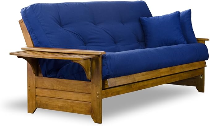 Nirvana Futons Brentwood Tray Arm Futon Sofabed Set - Image 3