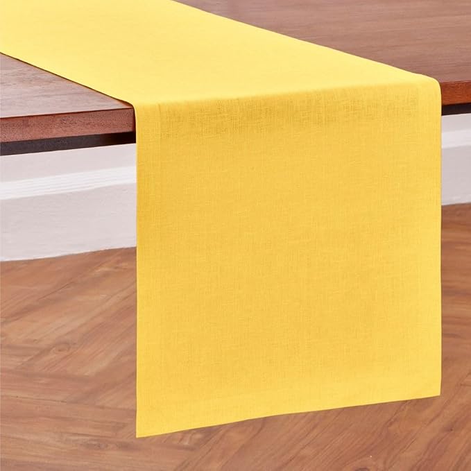 Solino Home Linen Table Runner 48 Inches by SolinoHome
