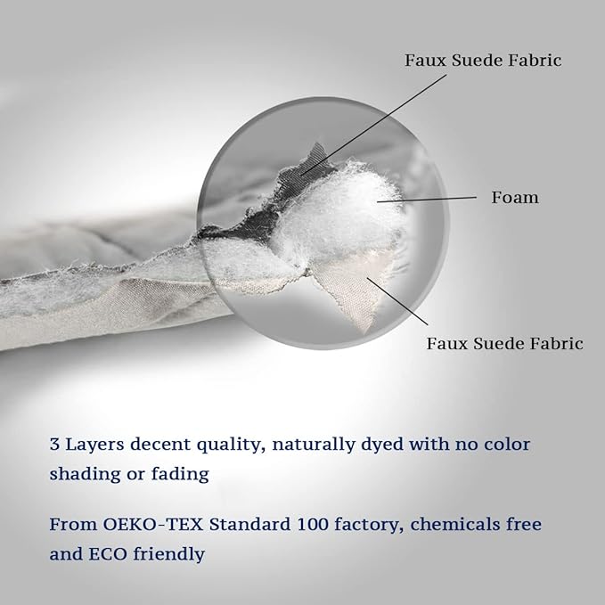 H.VERSAILTEX Reversible Futon Cover Water Repellent Armless Sofa Slipcover - Image 5