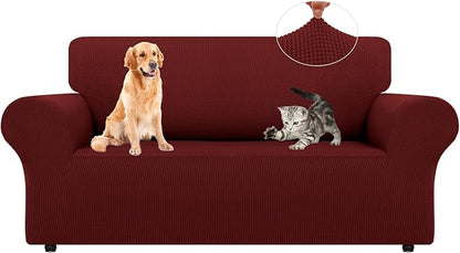 LURKA Stretch Loveseat Sofa Slipcovers 1 Piece Couch Covers by LURKA