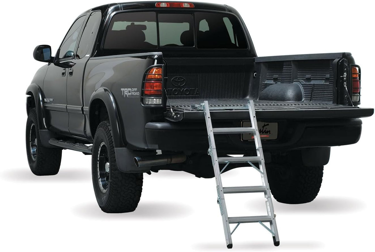 westin 10-3000 truck-pal tailgate ladder silver, main product view