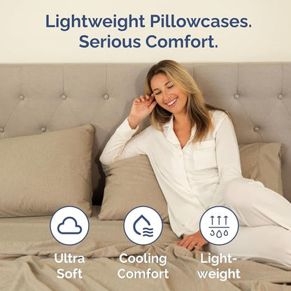 Queen Pillow Cases Set of 4 - Image 3