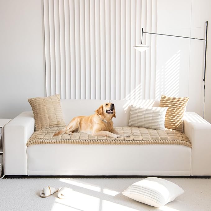 Non Slip Fuzzy Pet Couch Covers - Image 5