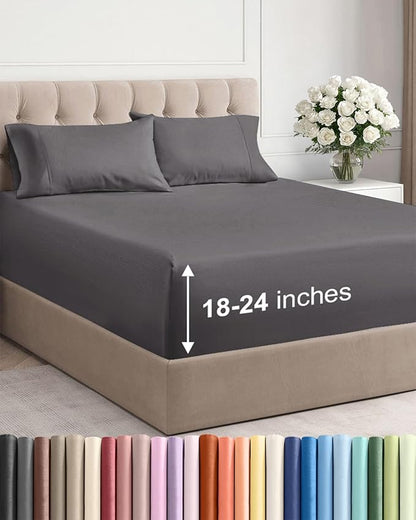 Extra Deep Pocket Cal King Sheets by CGKUnlimited