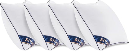 Siluvia Decorative 18x18 Pillow Inserts Set of 4 - Image 4