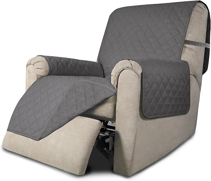 Easy-Going Recliner Chair Slipcover Reversible Sofa Cover Water Resistant Couch by Easy-Going
