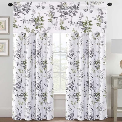 H.VERSAILTEX Valance for Kitchen Windows/Bathroom/Living Room/Bedroom Blackout - Image 7