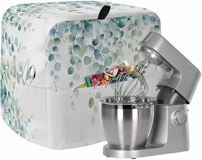 Eucalyptus Leaves Stand Mixer Dust Cover by Unknown
