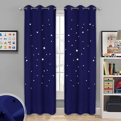 NICETOWN Star Themed Kids Curtains by NICETOWN