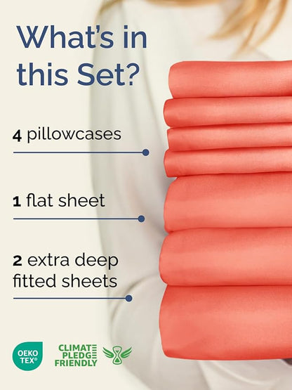 Extra Deep Split King Sheet Set - Image 2