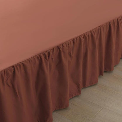 Bed Skirt King Size Ruffled Bed Skirts - Image 2