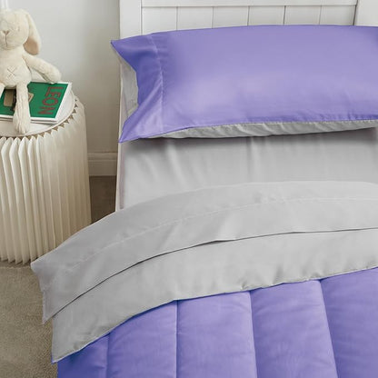 UOZZI BEDDING 4 Pieces Toddler Bedding Set Ultra Soft and Breathable Toddler - Image 5