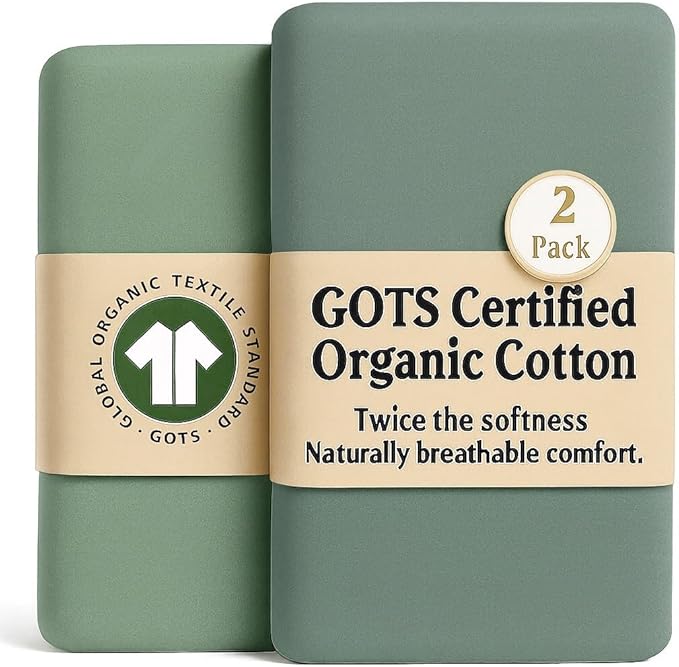 GOTS 100% Organic Bassinet Sheets by OrganicBassinetSheets