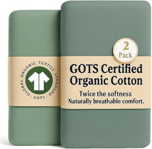 GOTS 100% Organic Bassinet Sheets by OrganicBassinetSheets
