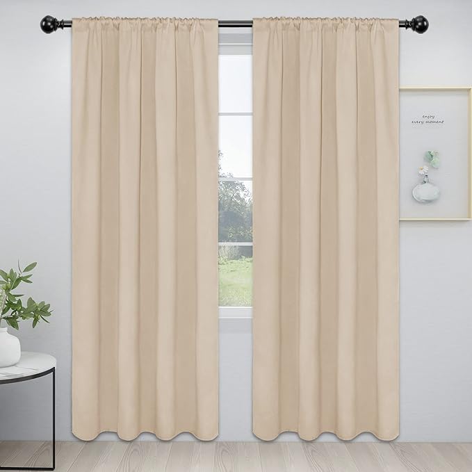 Easy-Going Rod Pocket Blackout Curtains by Easy-Going