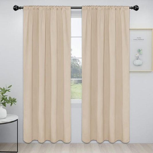 Easy-Going Rod Pocket Blackout Curtains by Easy-Going