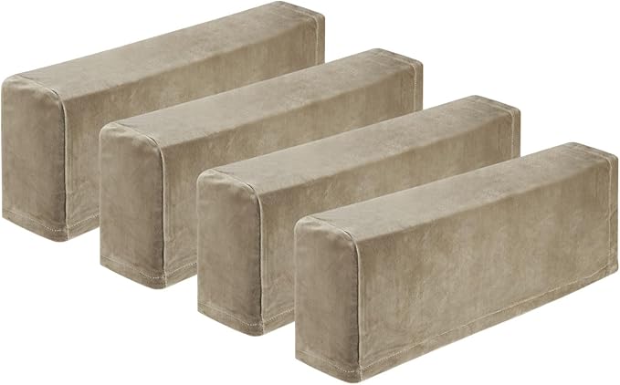 uxcell 4Pcs Stretch Armrest Covers, Polyester Soft Armchair Slipcovers Couch by uxcell