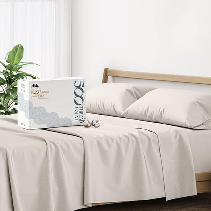 Mayfair Linen 500 Thread Count Split King Sheets Sets by MayfairLinen