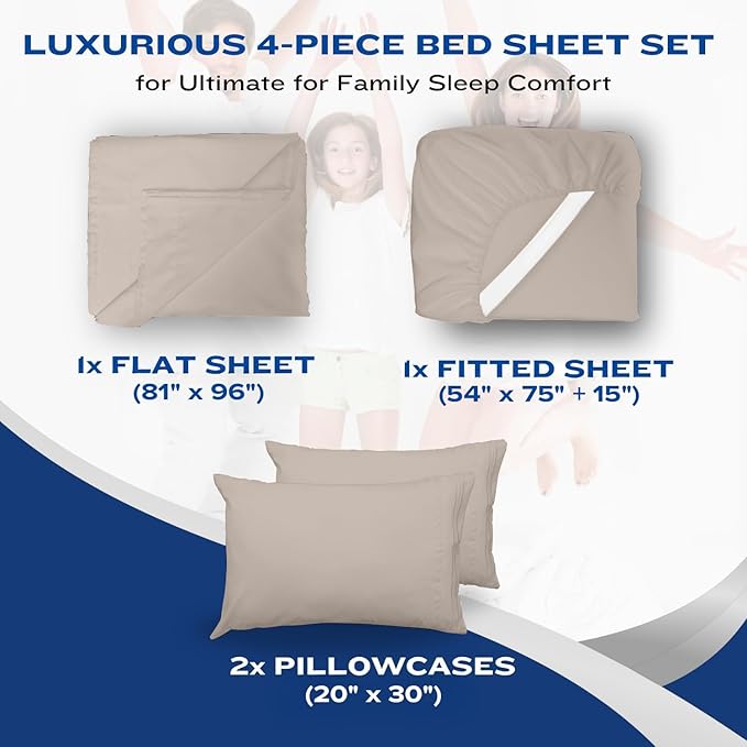 DREAMCARE Full Size Sheets Set - Image 8
