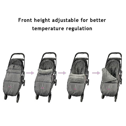 Toddler Stroller Footmuff Cosy Toe Buggy Pushchair Sleeping Bag, Easy Open & - Image 4