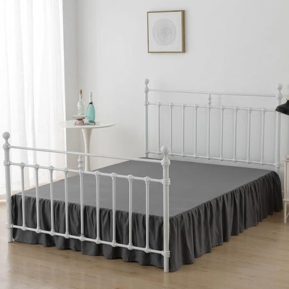 Bed Skirt Queen Size Ruffled Bed Skirt - Image 3