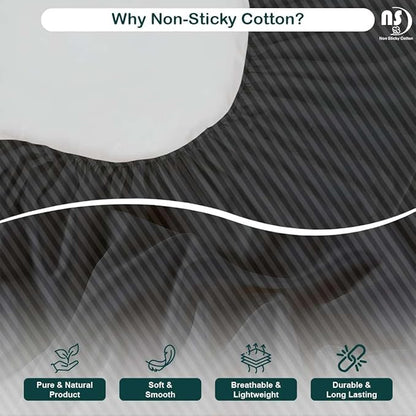 NON Sticky cotton Queen Size Sleeper Sofa Sheets, 4 Piece Egyptian Cotton Bed - Image 4