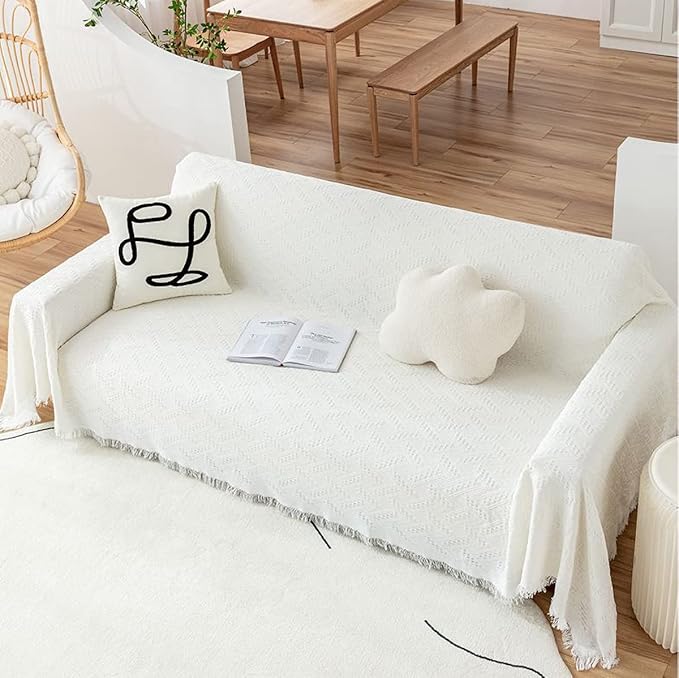 AIVIA Couch Cover Sheet Blanket, Oversized - Image 4