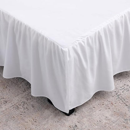 TSUTOMI Bed Skirt King Size Ruffled Bed Skirt - Image 2
