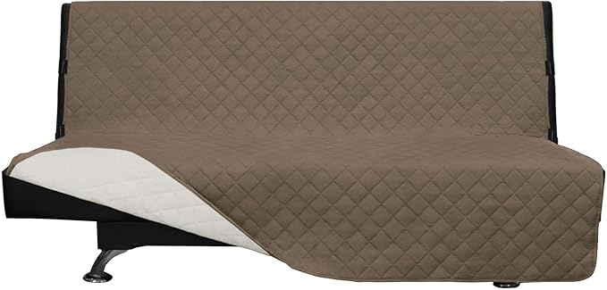 Easy-Going Futon Sofa Slipcover Reversible Sofa Cover Armless Couch Cover Water by Easy-Going