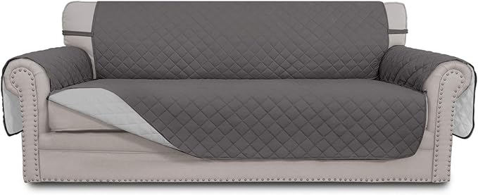 Easy-Going 4 Seater Sofa Slipcover Reversible Sofa Cover Water Resistant Couch by Easy-Going